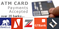 ATM Card Payments Accepted!